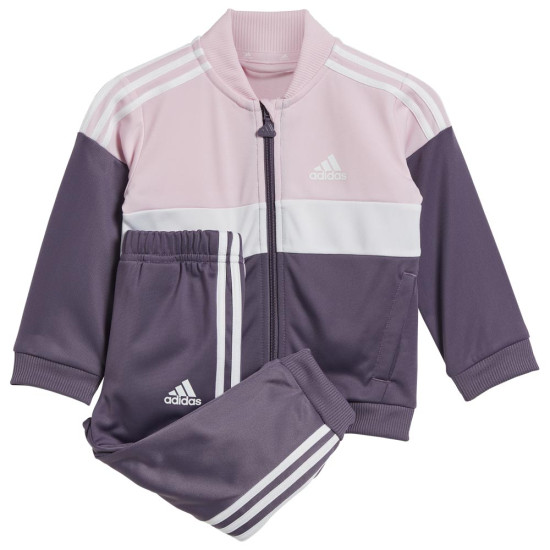 Adidas Βρεφικές φόρμες σετ Tiberio 3-Stripes Colorblock Tracksuit